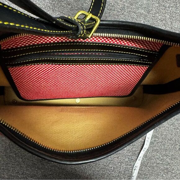 Dooney & Bourke | Bags | Dooney Bourke Red And White  Dooney & Bourke Red & White Checkered Hobo Shoulder Bag